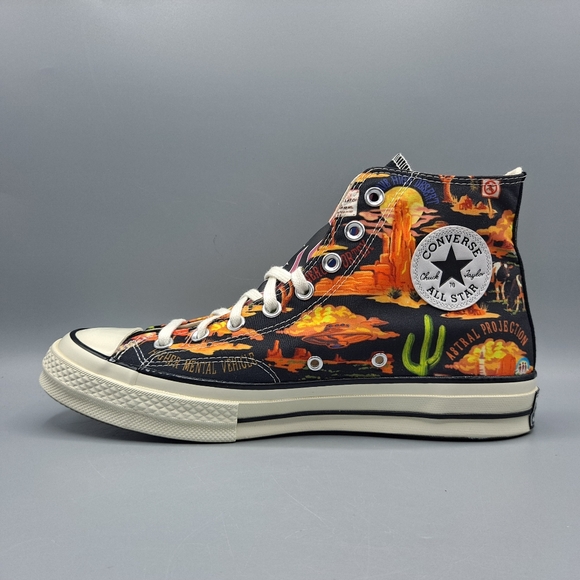 New Converse Chuck 70 Hi Tops TWISTED RESORT UFO Crash Site Rare Mens Shoes - Picture 3 of 10